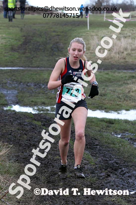 Under-17 and under-20 women Amelia Pettitt (Newcastle University) NEHL, Wrekenton. Photo: David T. Hewitson/Sports for All Pics